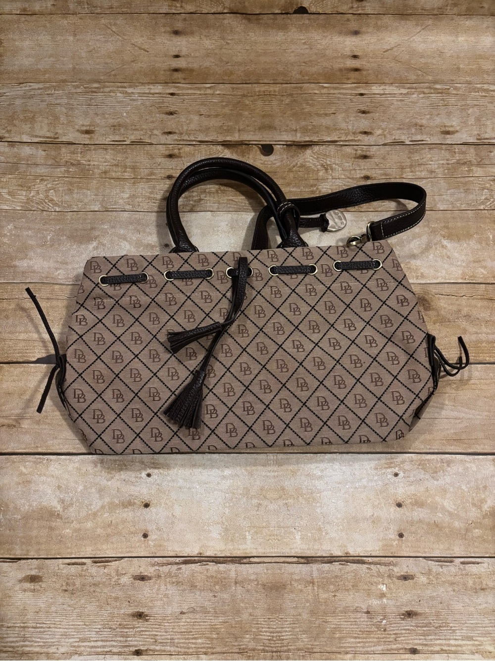 Vintage Dooney & Bourke vintage monogram bag